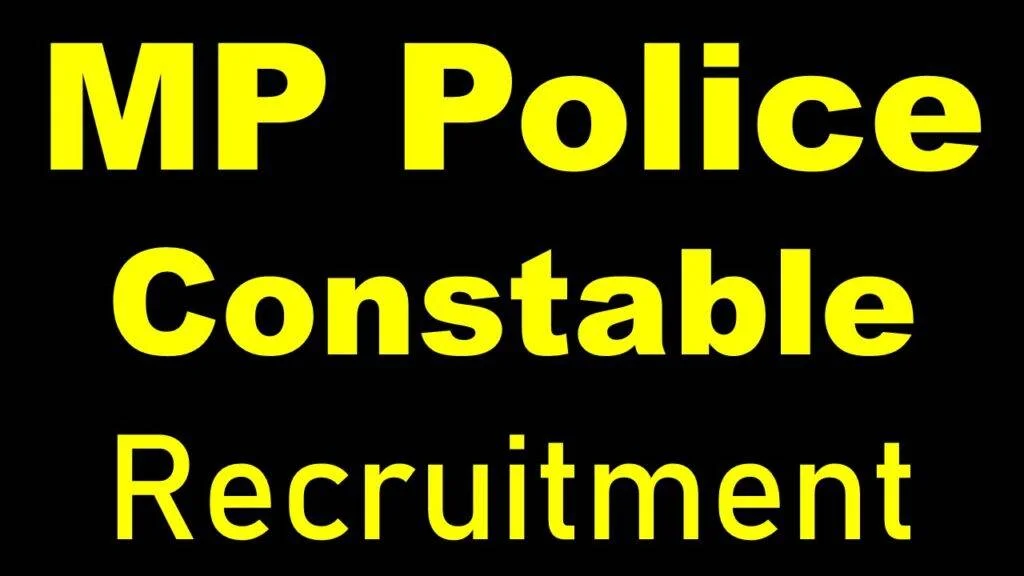 MP Police Constable Recruitment 2023