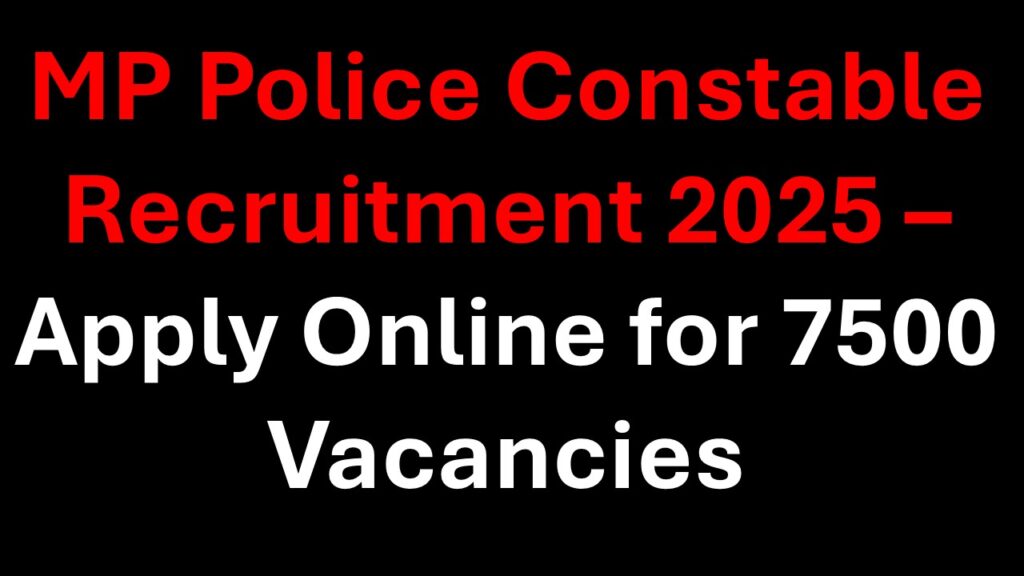 MP Police Constable
